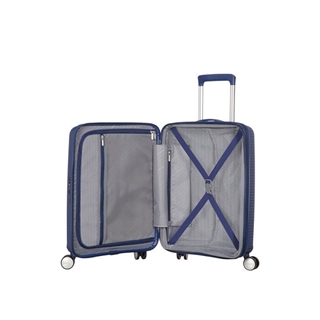American Tourister Soundbox maleta cabina expandible marino 3 años de garantia - Imagen 2