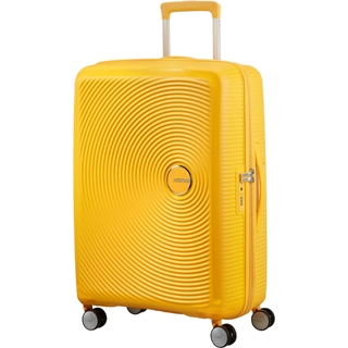 American Tourister Soundbox Maleta Rígida Mediana Expandible Color Golden Yellow 3 Años de Garantía - Imagen 2