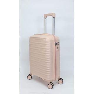 Itaca Maleta de Cabina Expandible de Polipropileno muy Ligera y Resistente medidas 55x39x20/25 cms 4 Ruedas Dobles Color Rosa - Imagen 2