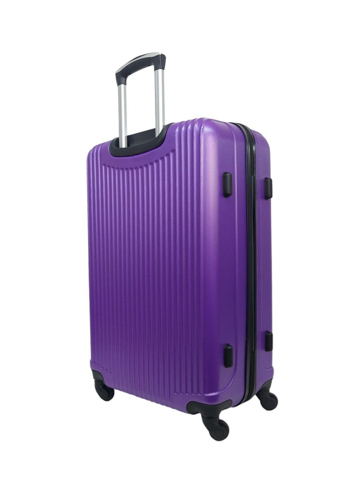 Maleta EXE Grande 75x44x29cms Ligera Barata Material ABS color Morado - Imagen 7