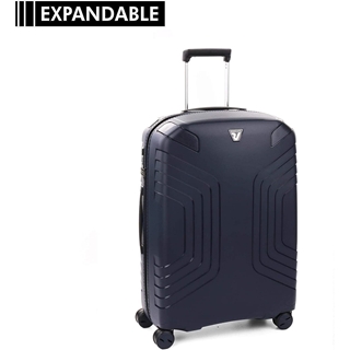 Maleta Roncato Ypsilon Mediana Expandible Color Azul Navy Ligera 10 años de Garantía - Imagen 2