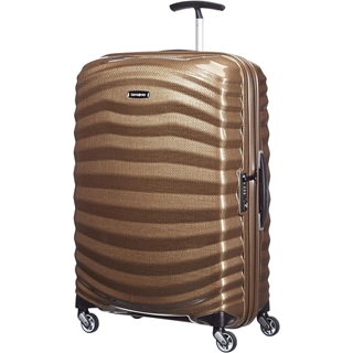 Samsonite Maleta Lite-Shock Mediana 69x47x29 Cms Capacidad 73Litros Ultra Resistente y Ligera 2.3 Kilos color Sand - Imagen 2