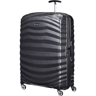 Samsonite Maleta Lite-Shock Tamaño Grande XL 81x55x33 Cms Capacidad 124 Litros Ultra Resistente y Ligera 2.8 Kilos color Negro - Imagen 2
